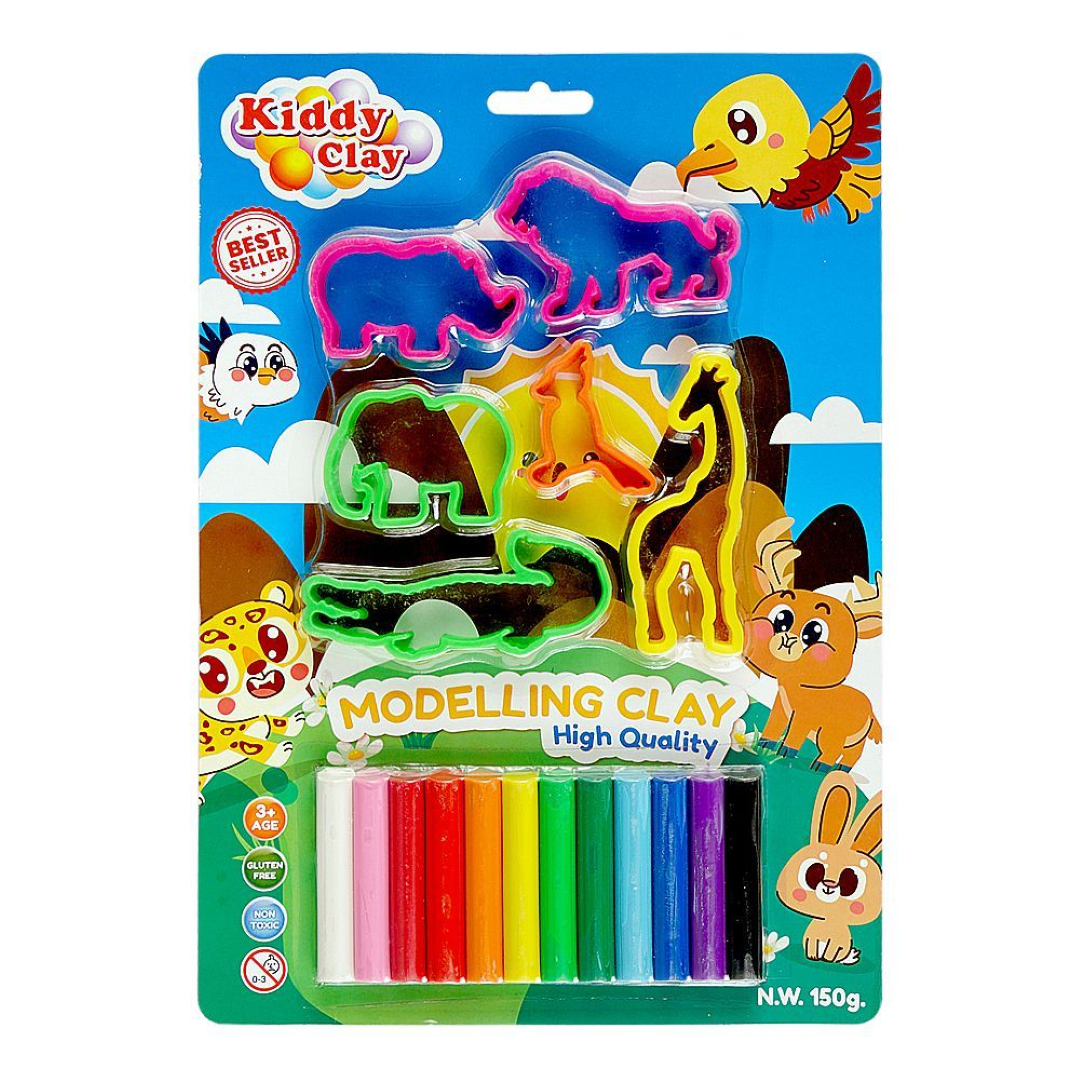Kiddy Clay Non drying dough 150g neonyellow KC-NDD-PO-150-NEYE